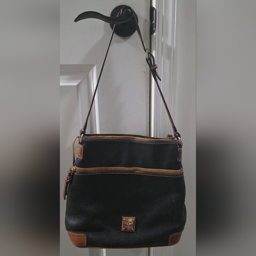 Dooney & Bourke Black and Brown Bag